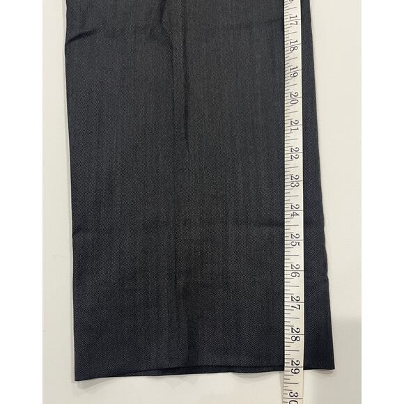 13-19 BROOKS BROTHERS Men's Fitzgerald 1818 Wool Suit Striped Black Size 42R/W36 - Picture 15 of 16